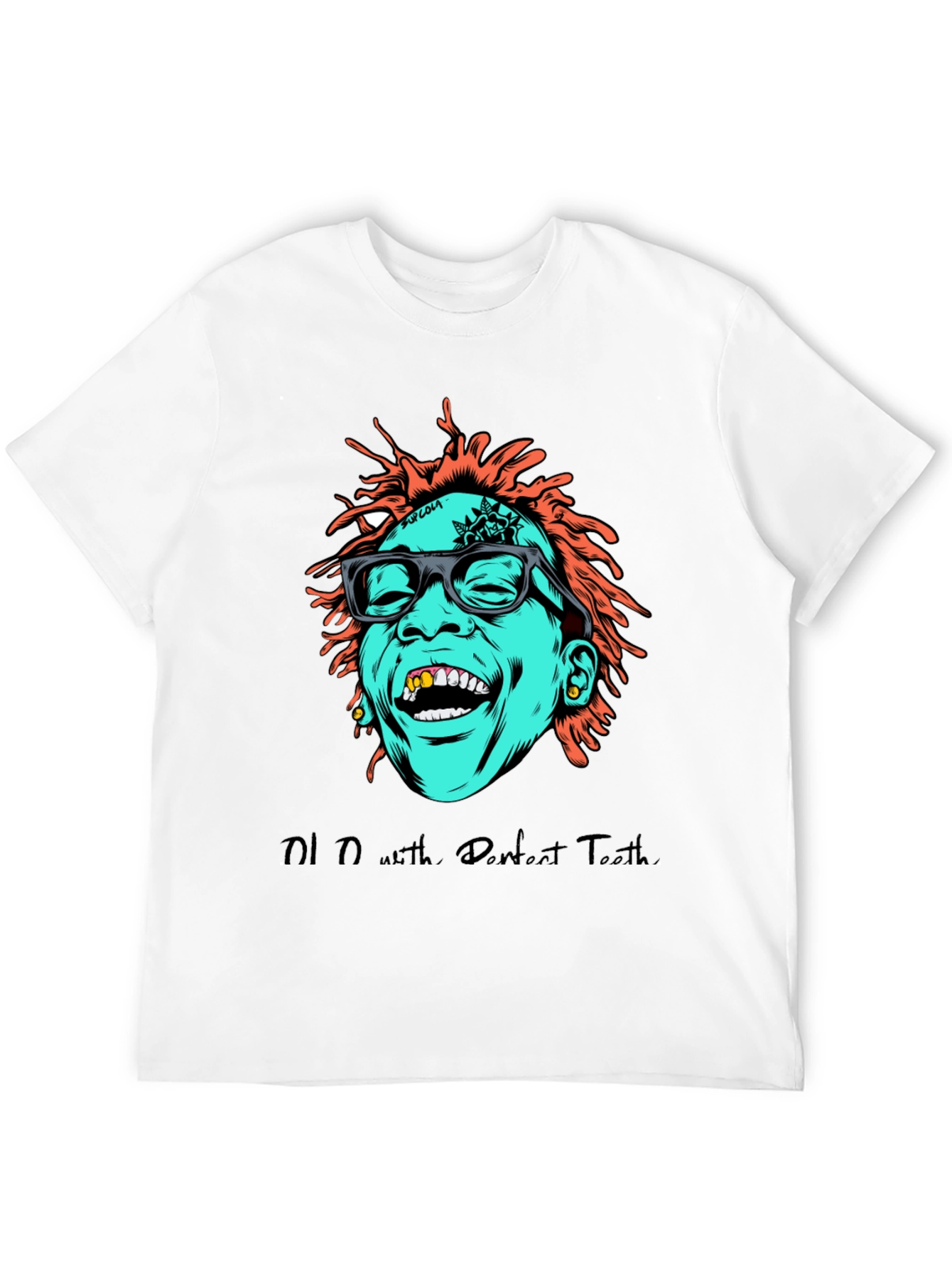 Cartoon Graphic Tee - Hip Hop Style