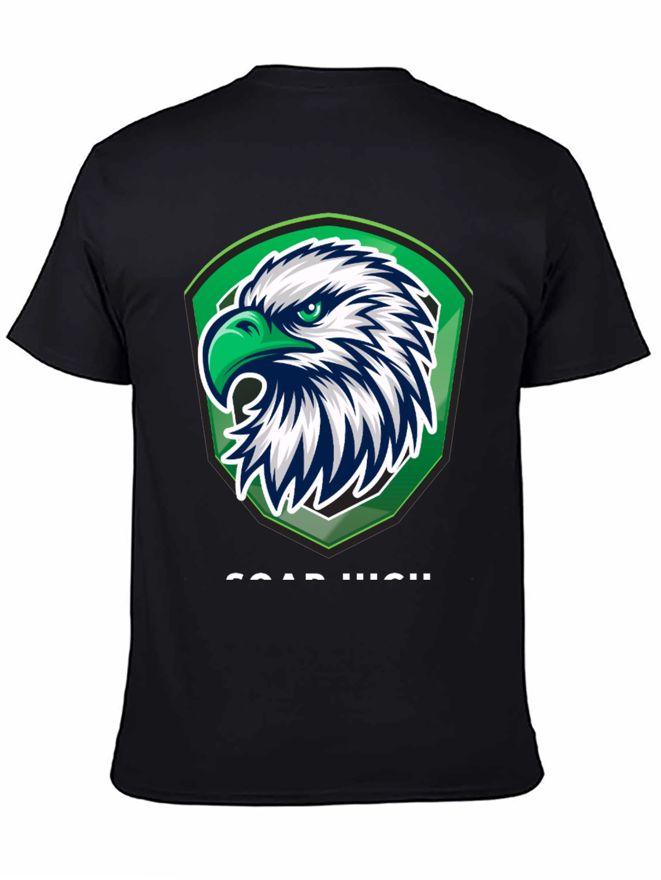 Eagle Crest Graphic Tee - Soar High Design