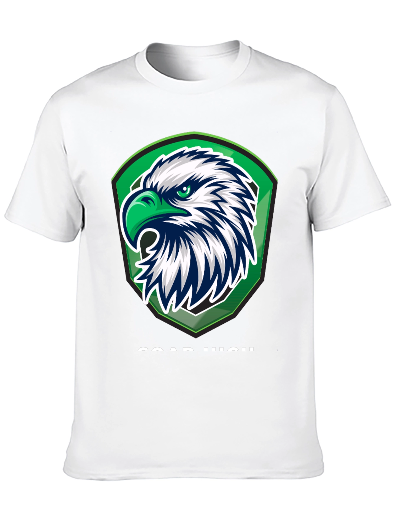 Eagle Crest Graphic Tee - Soar High Design