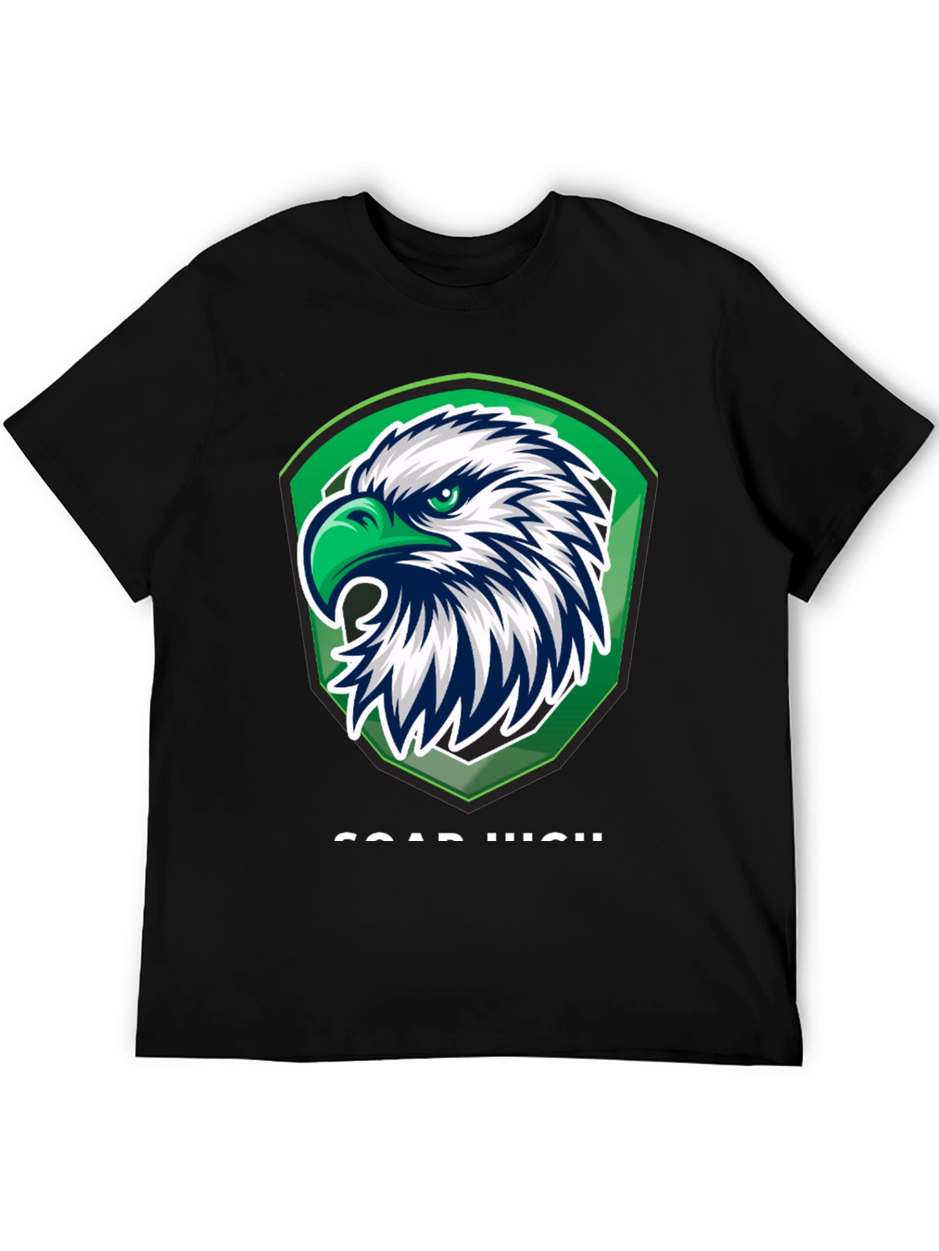 Eagle Crest Graphic Tee - Soar High Design