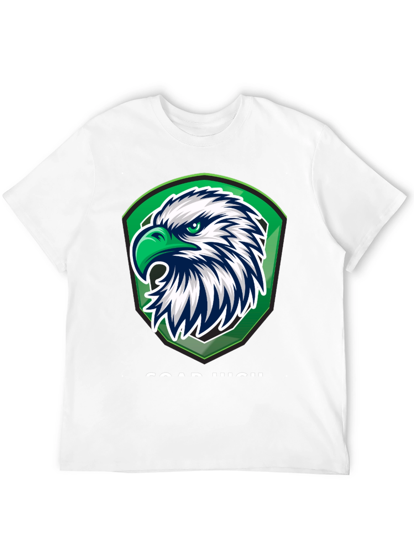 Eagle Crest Graphic Tee - Soar High Design