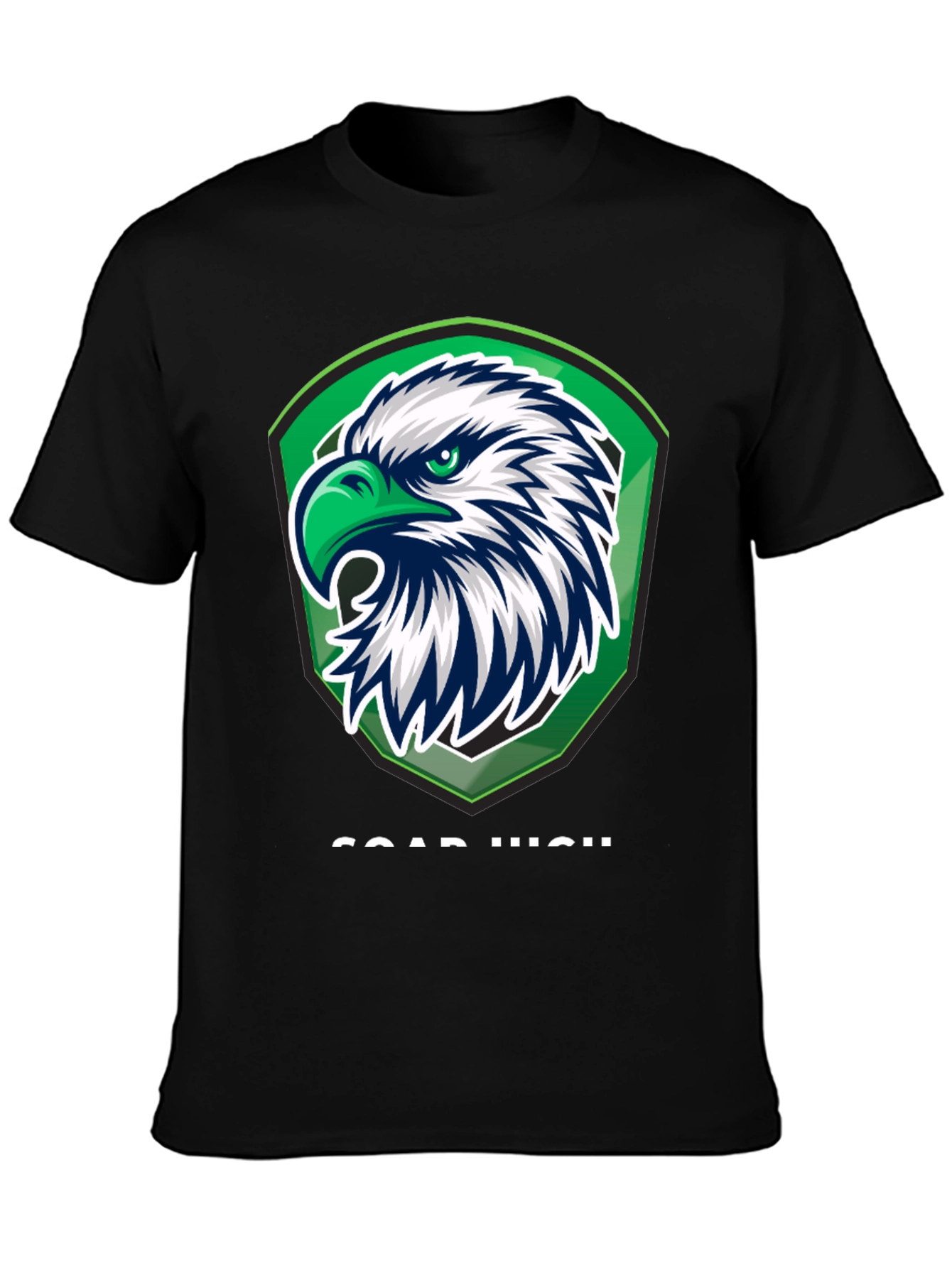 Eagle Crest Graphic Tee - Soar High Design