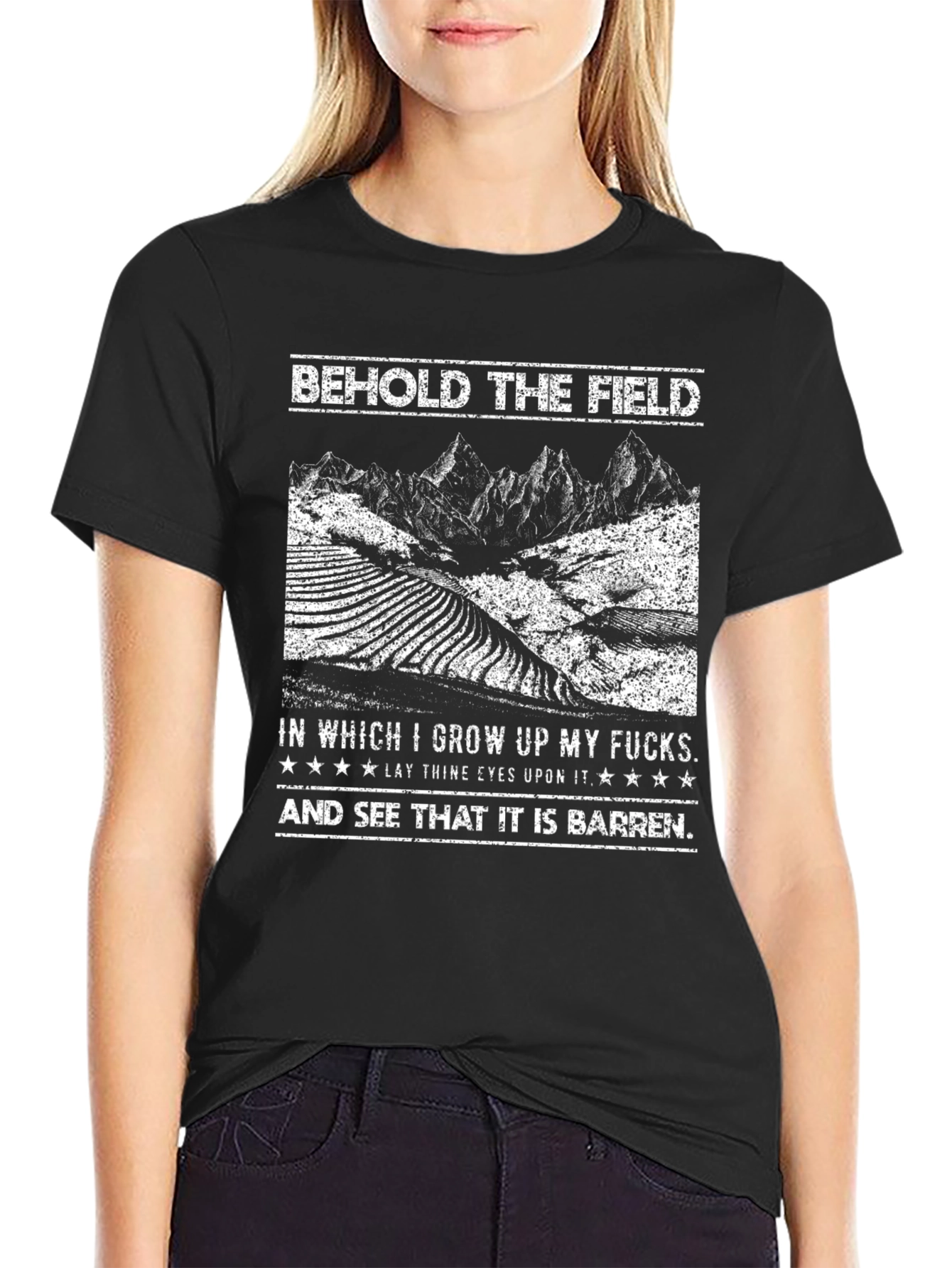 Behold The Field Graphic T-Shirt