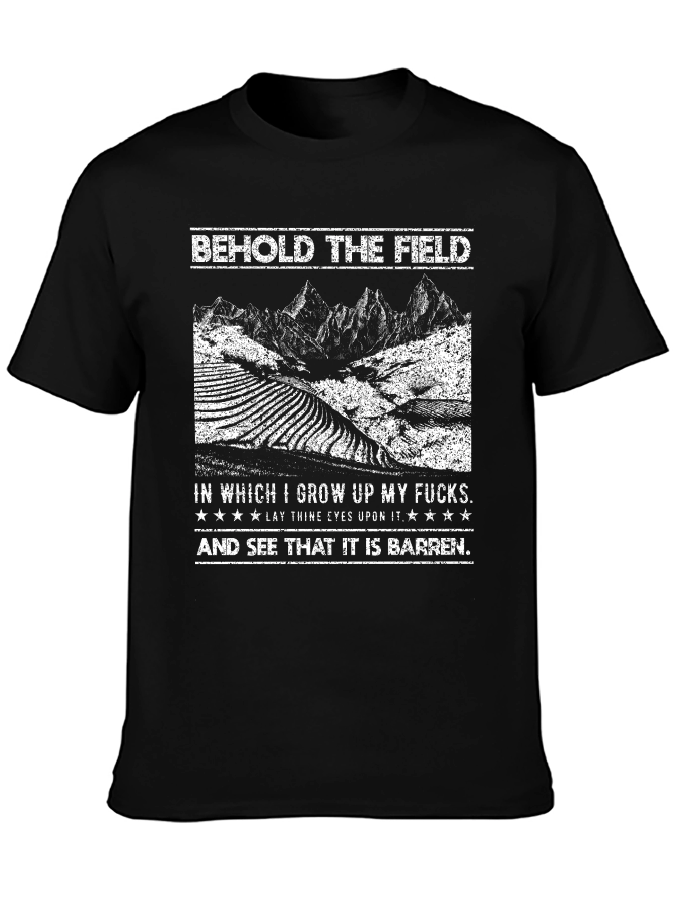 Behold The Field Graphic T-Shirt