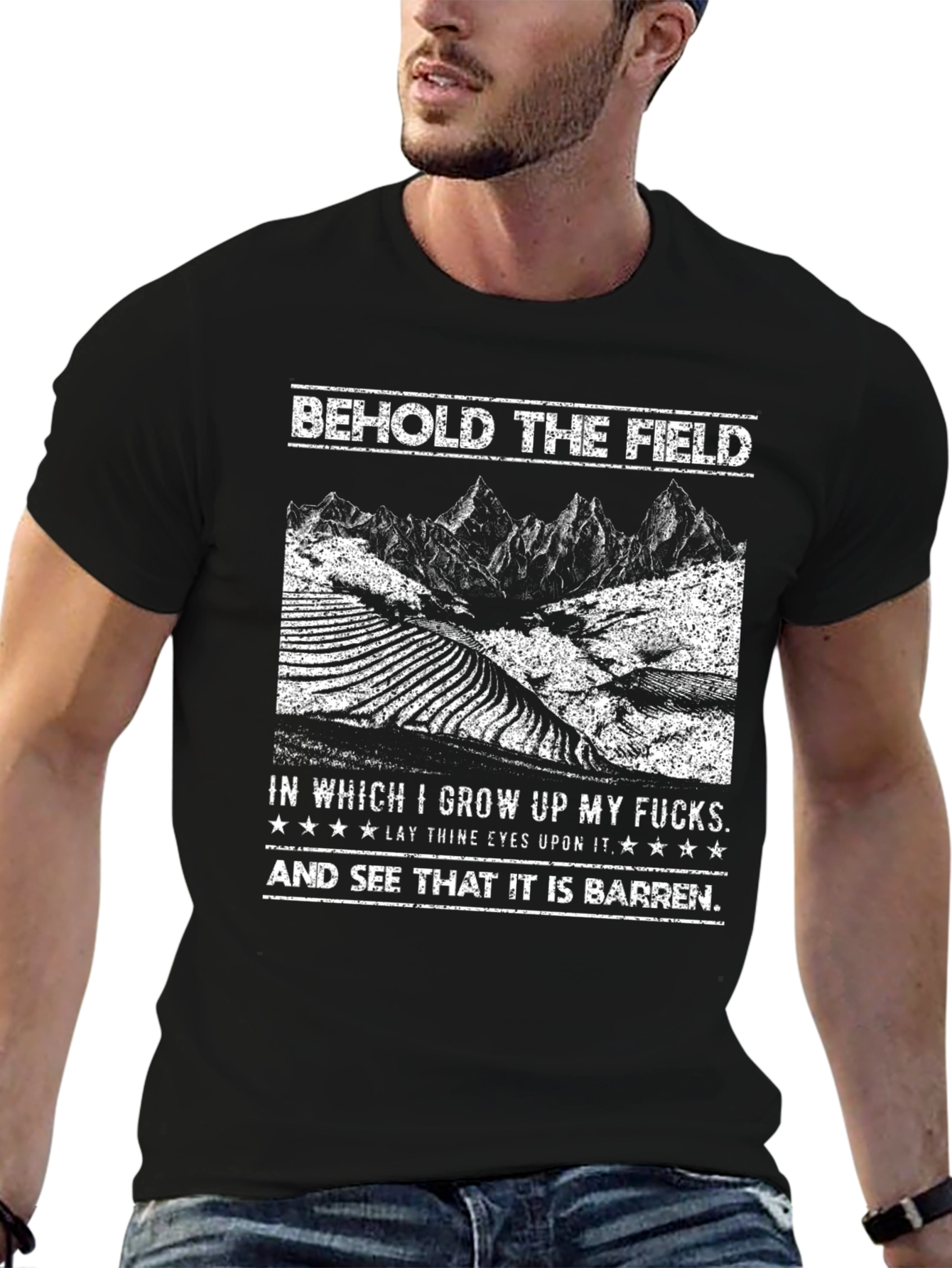 Behold The Field Graphic T-Shirt