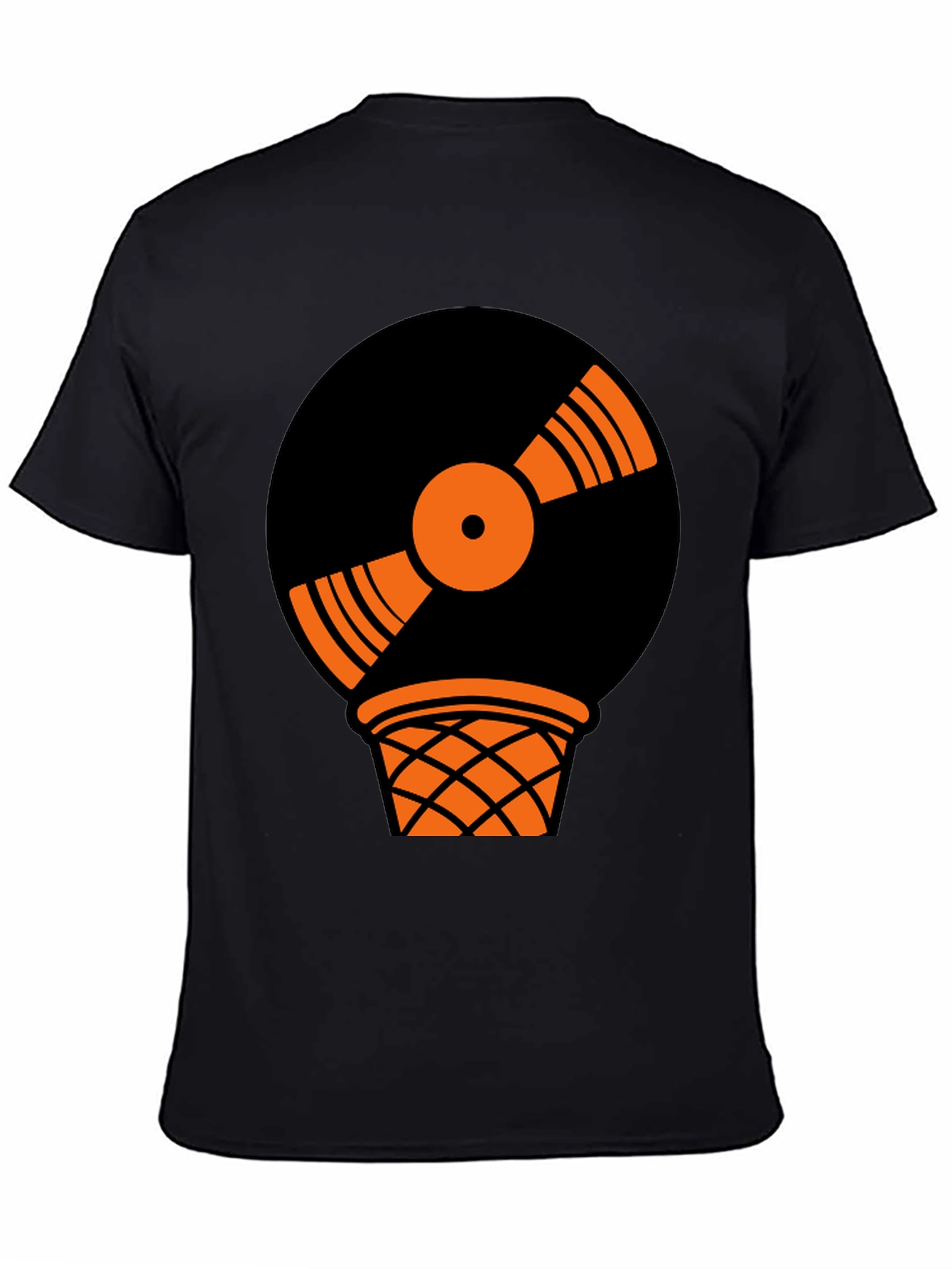 Vinyl Record Basketball T-Shirt