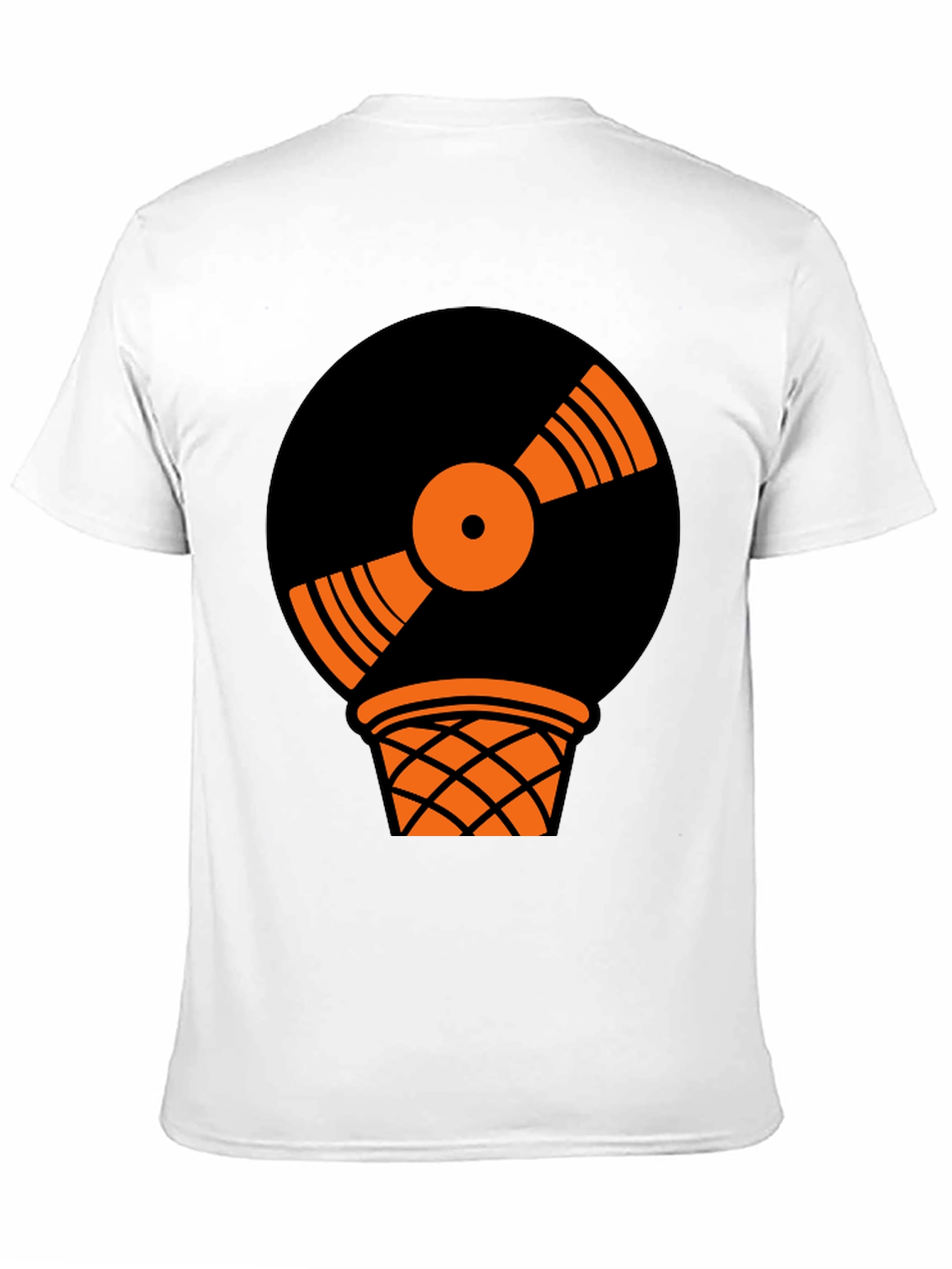 Vinyl Record Basketball T-Shirt