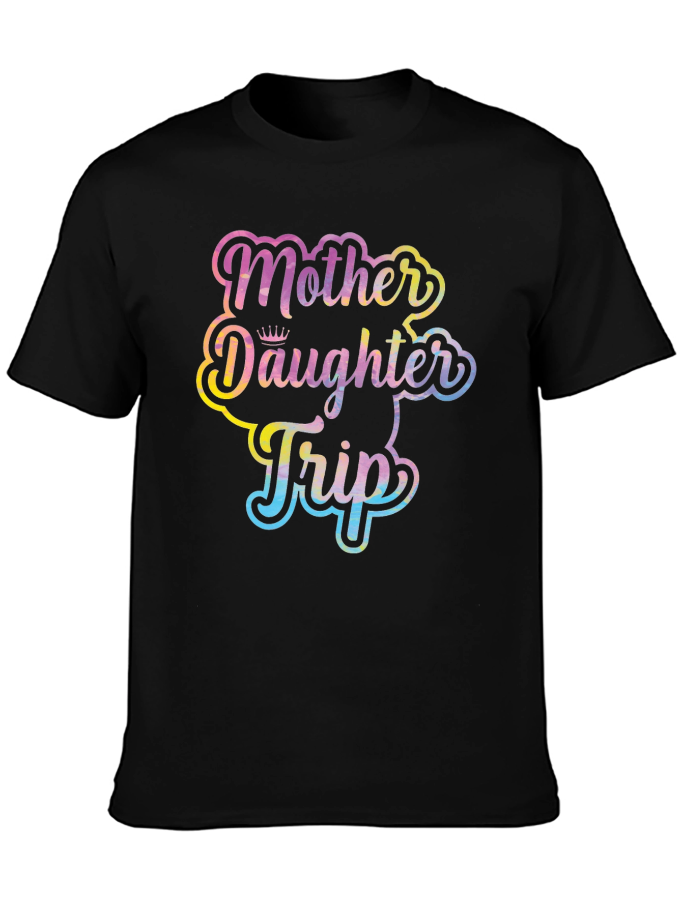 Mother Daughter Trip Black T-Shirt