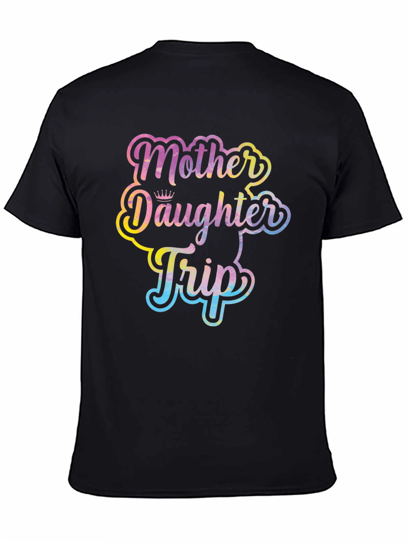 Mother Daughter Trip Black T-Shirt