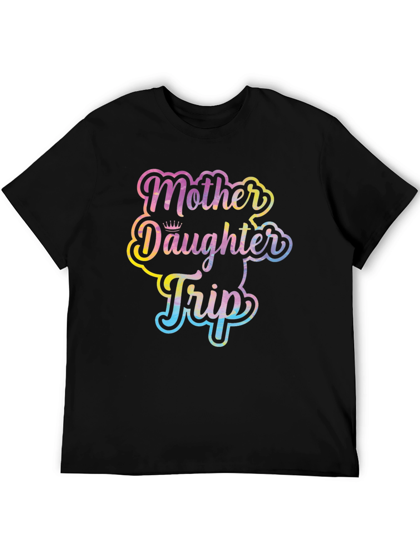 Mother Daughter Trip Black T-Shirt