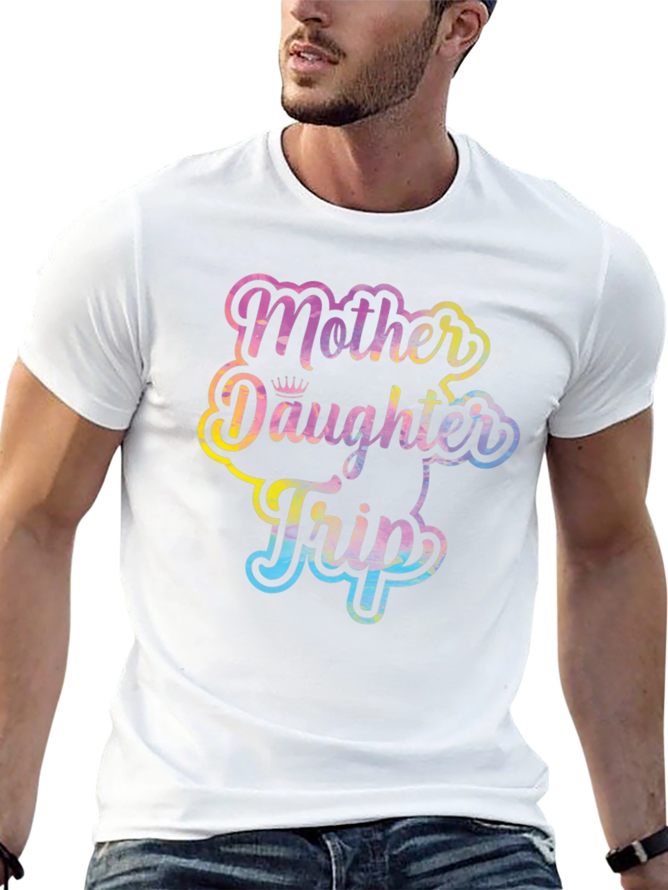 Mother Daughter Trip Black T-Shirt