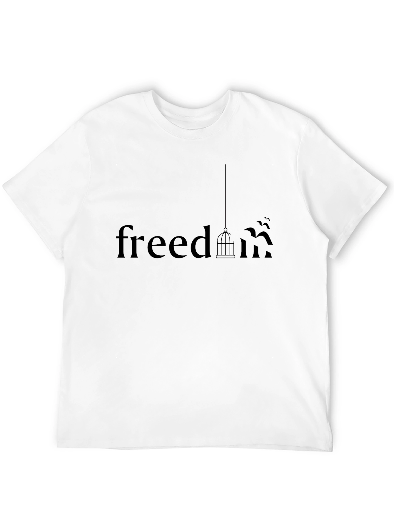 Freedom Graphic Tee - Black T-Shirt