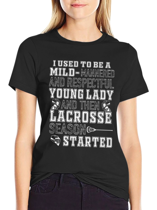Funny Lacrosse Season T-Shirt