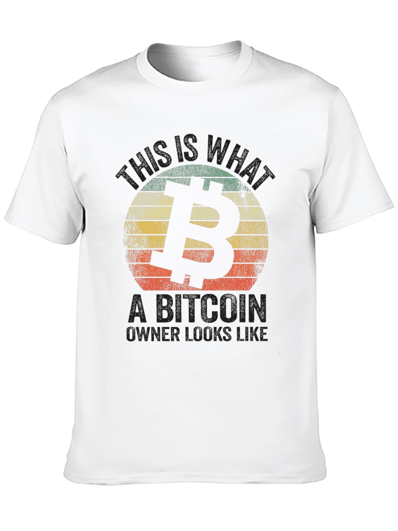 Bitcoin Owner Retro T-Shirt - Crypto Investor Style