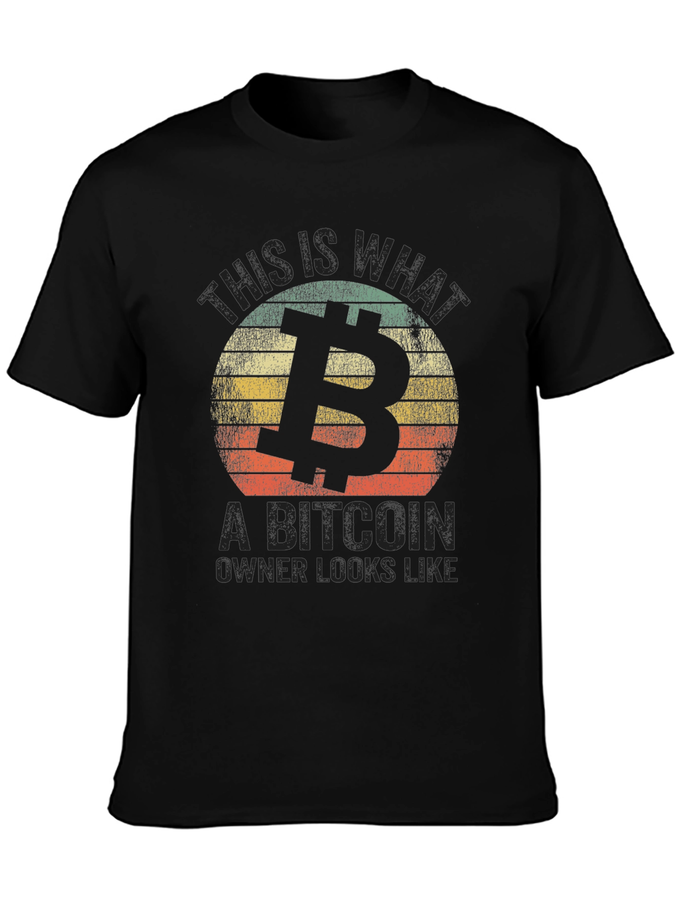 Bitcoin Owner Retro T-Shirt - Crypto Investor Style