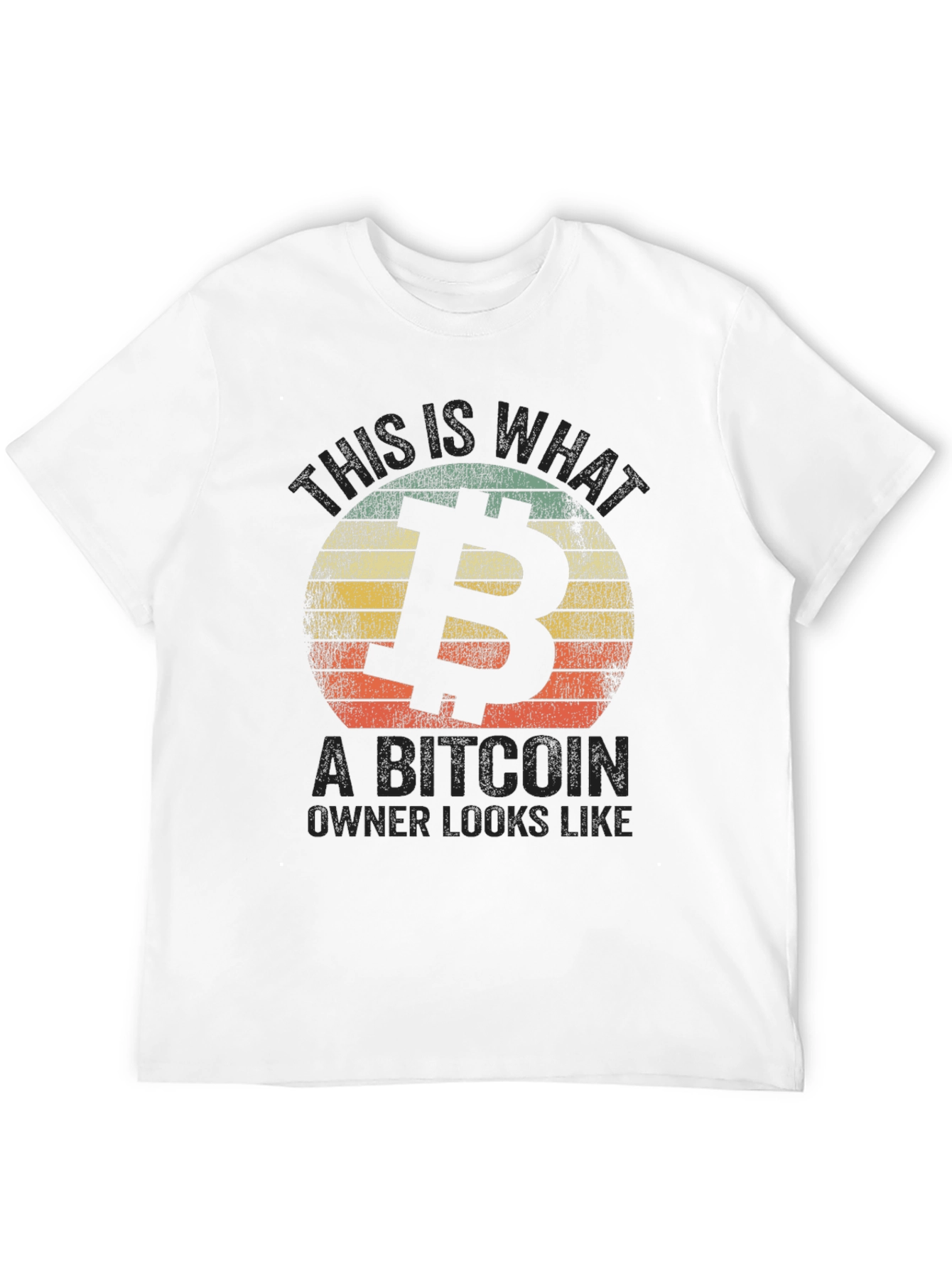 Bitcoin Owner Retro T-Shirt - Crypto Investor Style