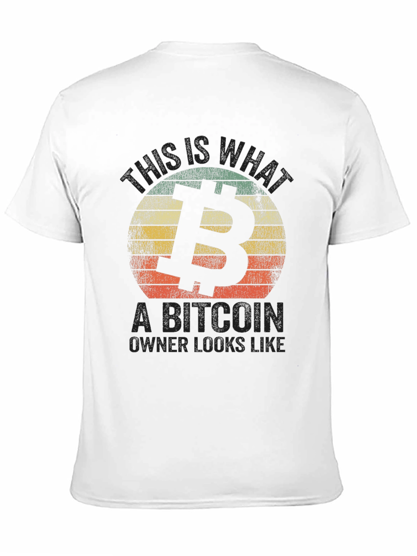 Bitcoin Owner Retro T-Shirt - Crypto Investor Style
