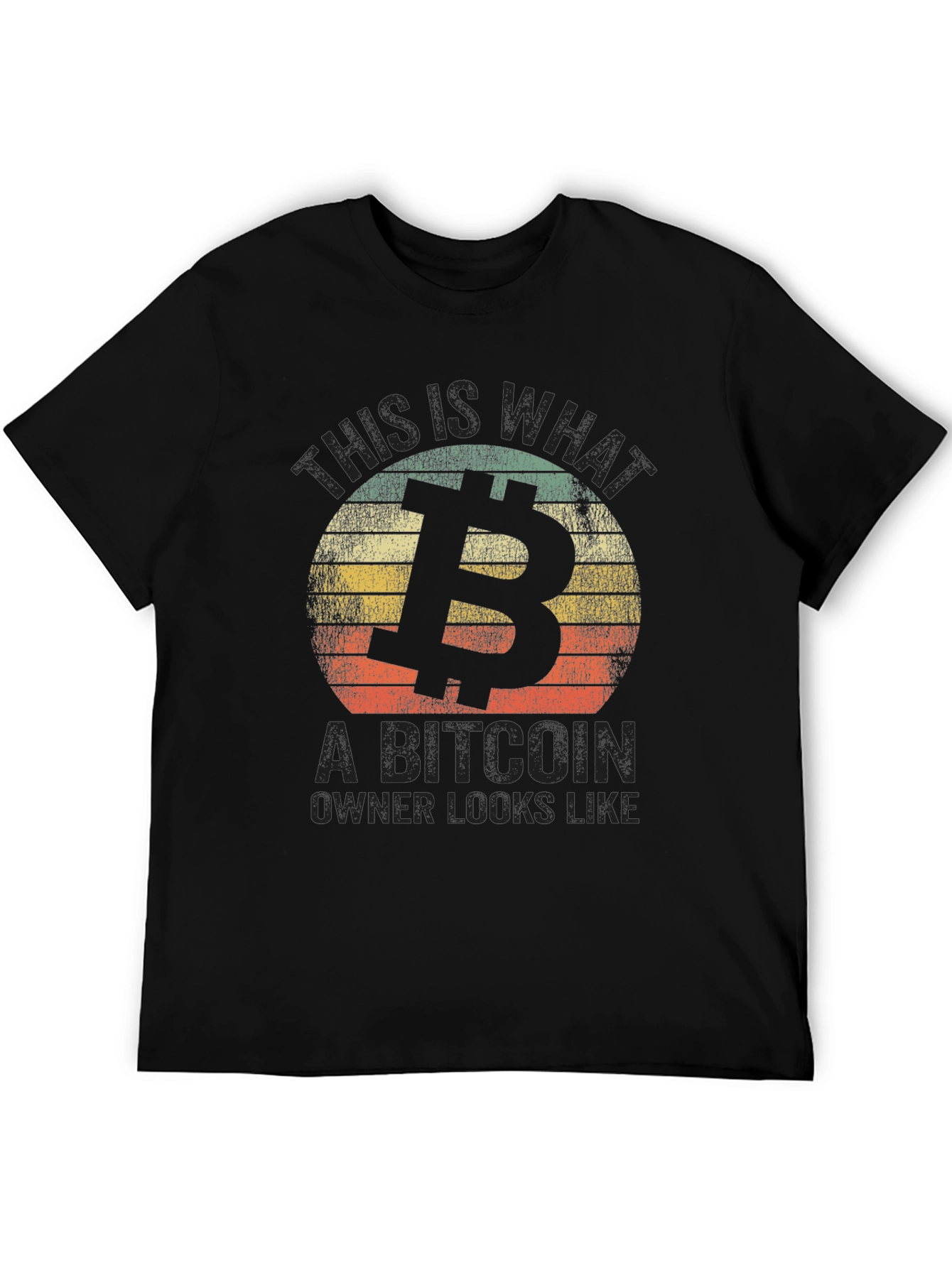 Bitcoin Owner Retro T-Shirt - Crypto Investor Style