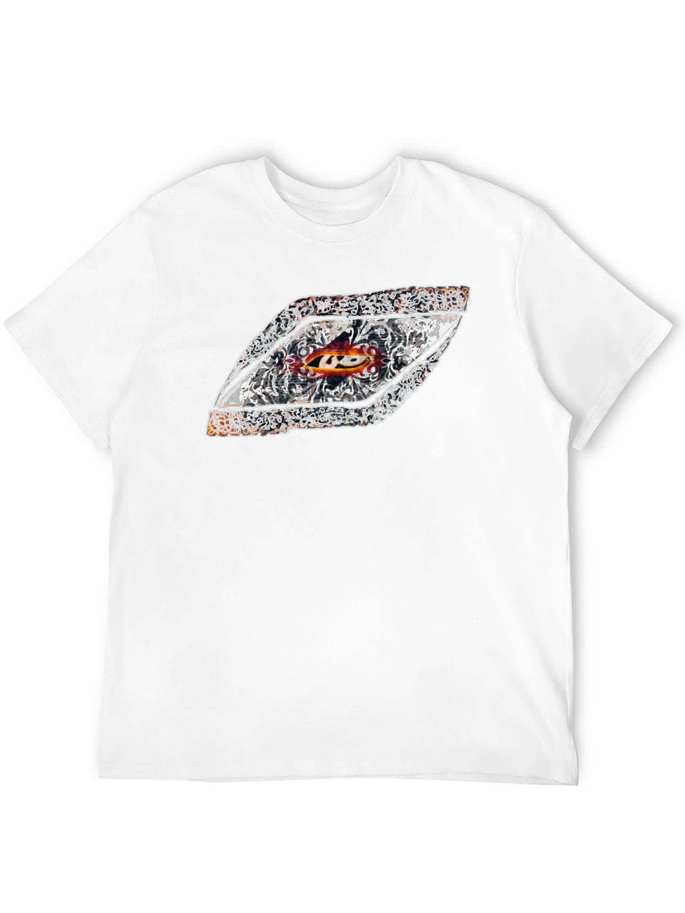 Eye-Catching Graphic Tee - Black