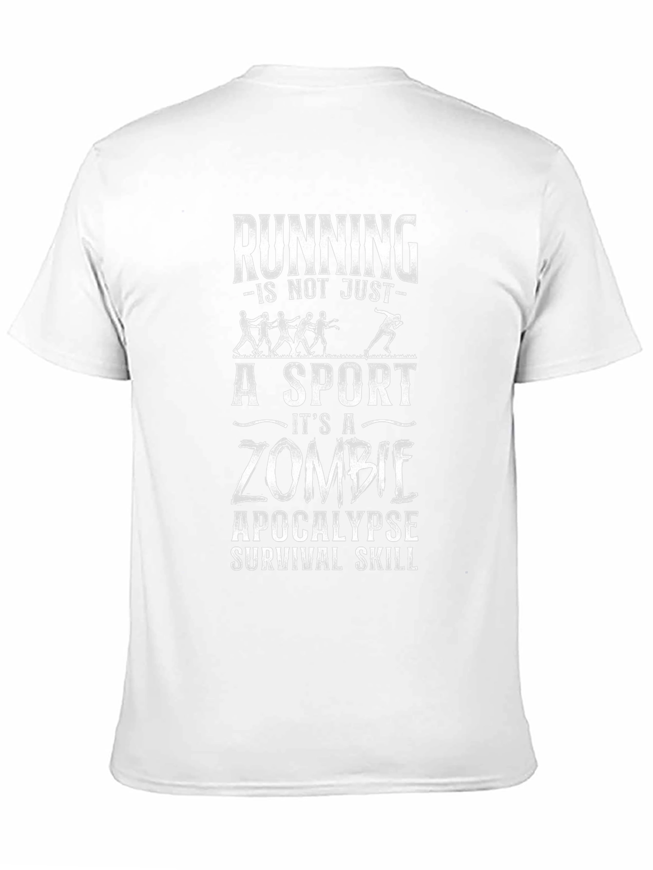 Zombie Apocalypse Survival Skill Running T-Shirt