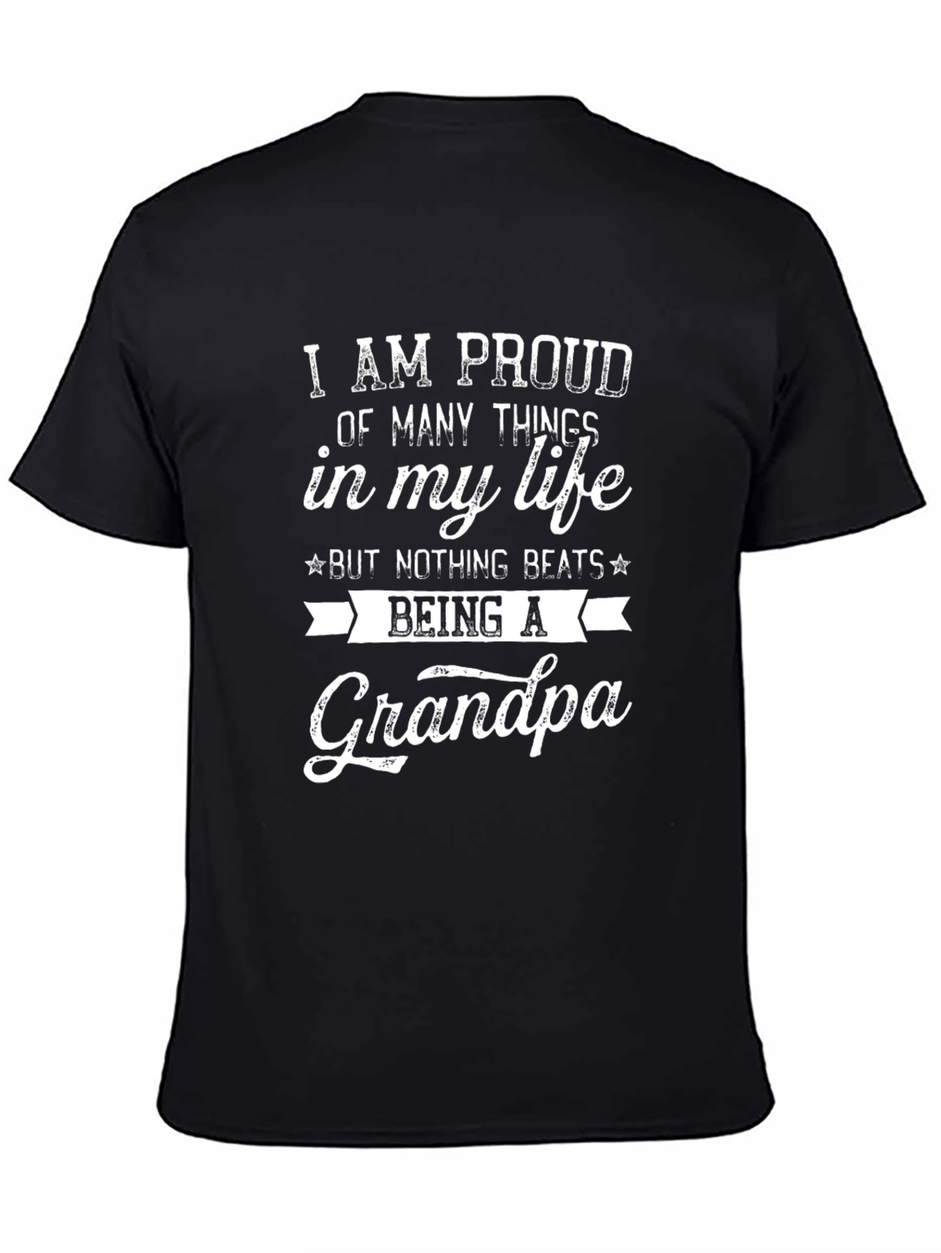 Proud Grandpa T-Shirt - Fathers Day Gift