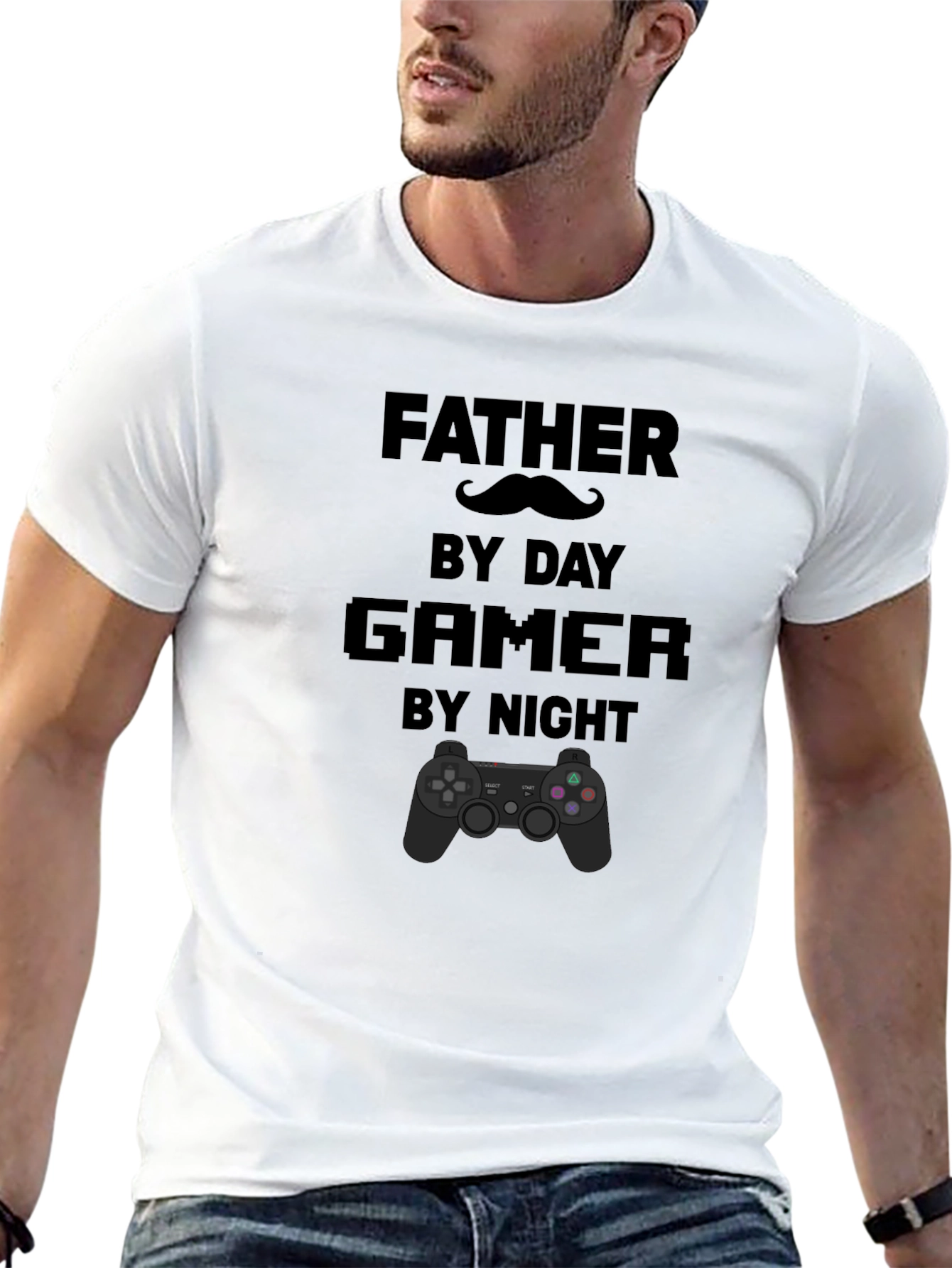 Father By Day Gamer By Night T-Shirt