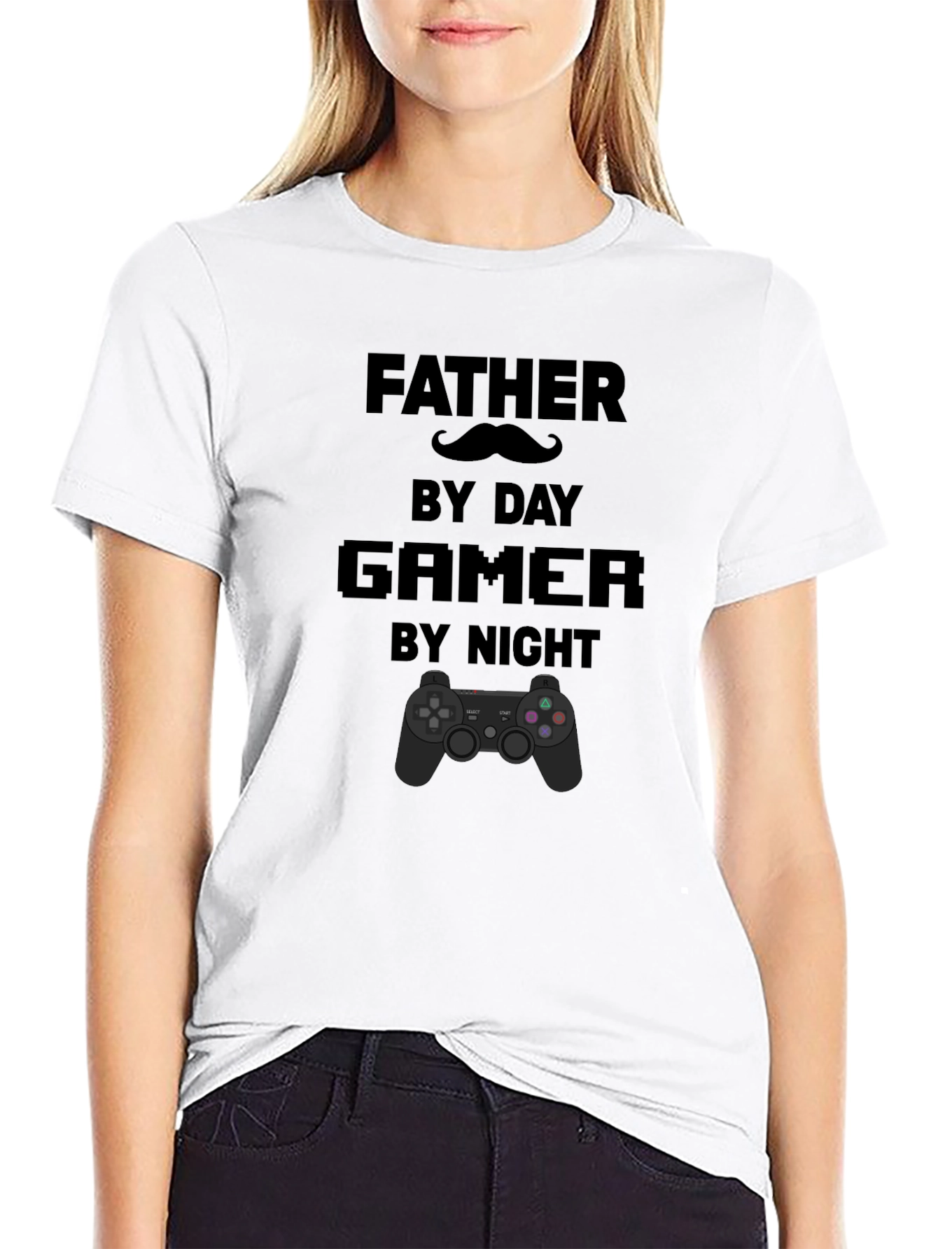 Father By Day Gamer By Night T-Shirt