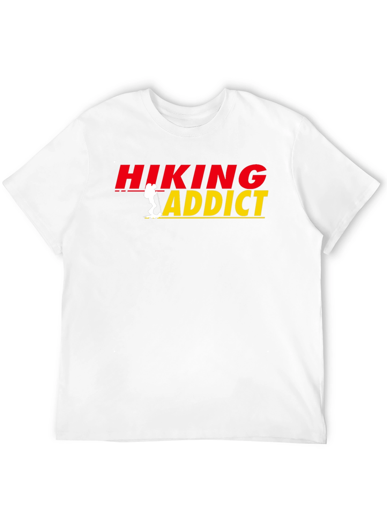 Hiking Addict Graphic Tee - Outdoor Adventure T-Shirt