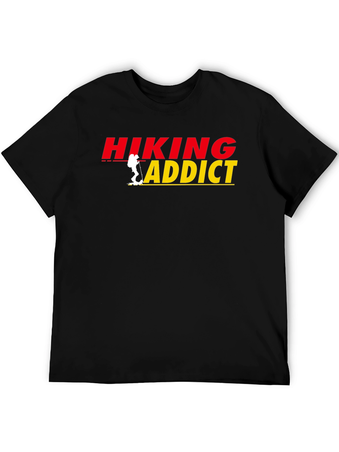 Hiking Addict Graphic Tee - Outdoor Adventure T-Shirt