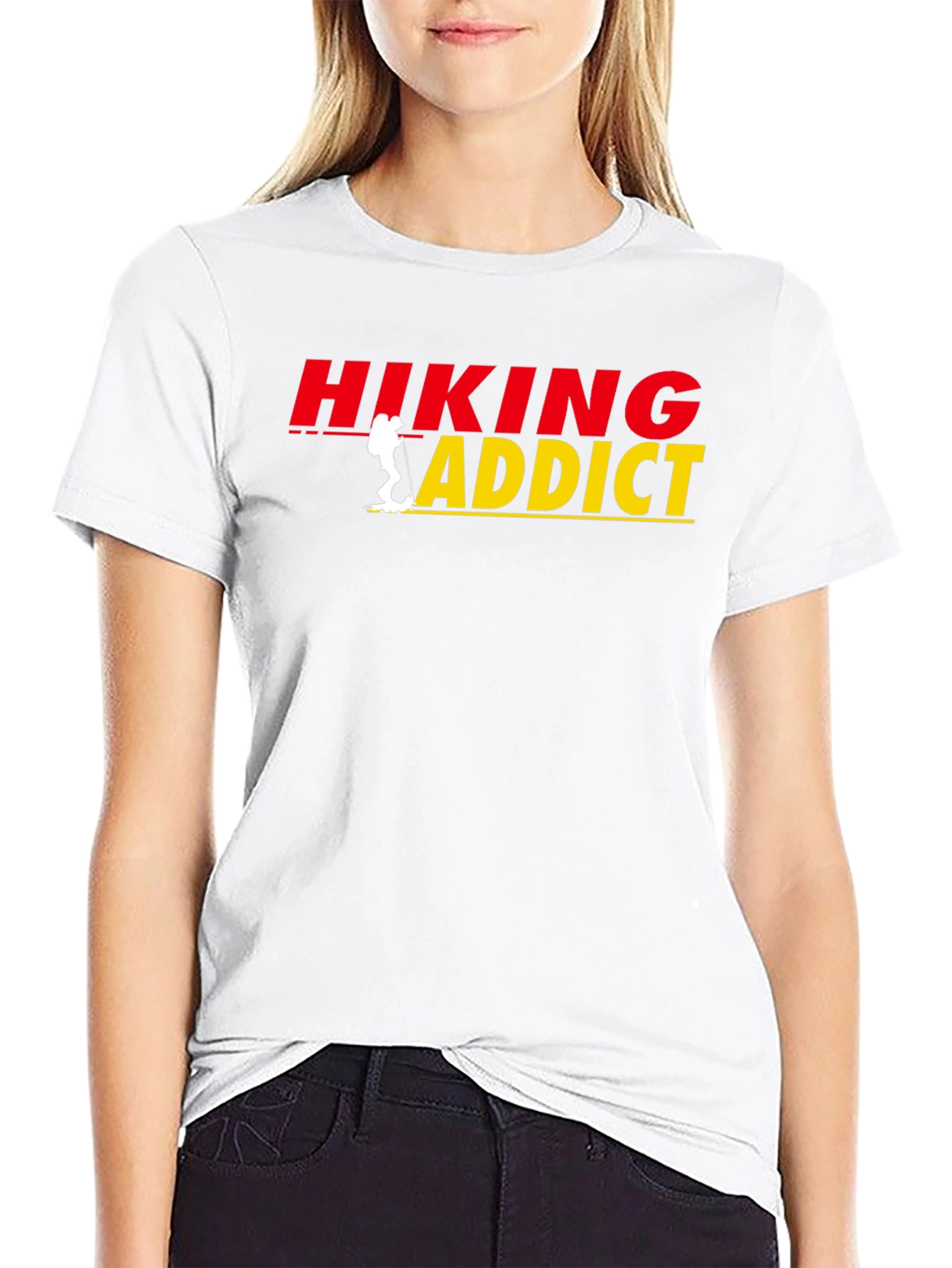 Hiking Addict Graphic Tee - Outdoor Adventure T-Shirt