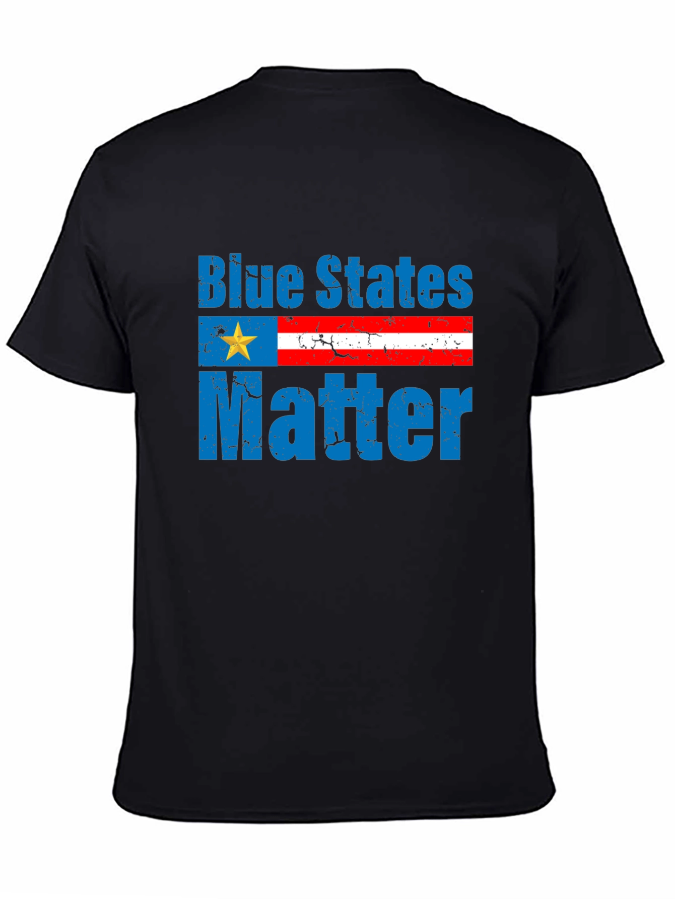 Blue States Matter Graphic T-Shirt