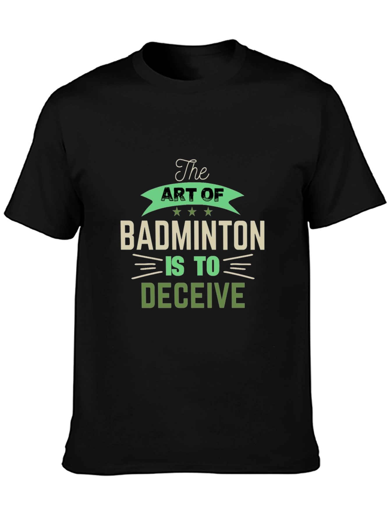 The Art of Badminton T-Shirt