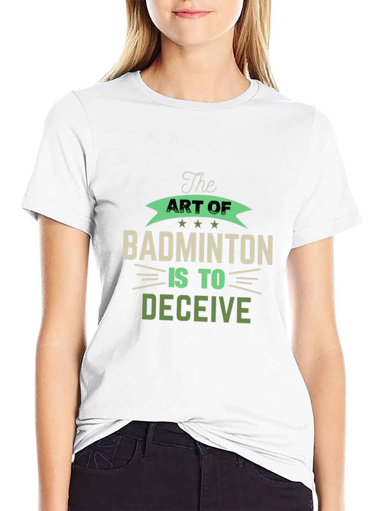 The Art of Badminton T-Shirt