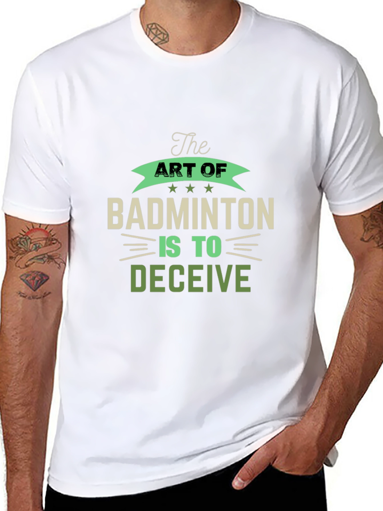 The Art of Badminton T-Shirt