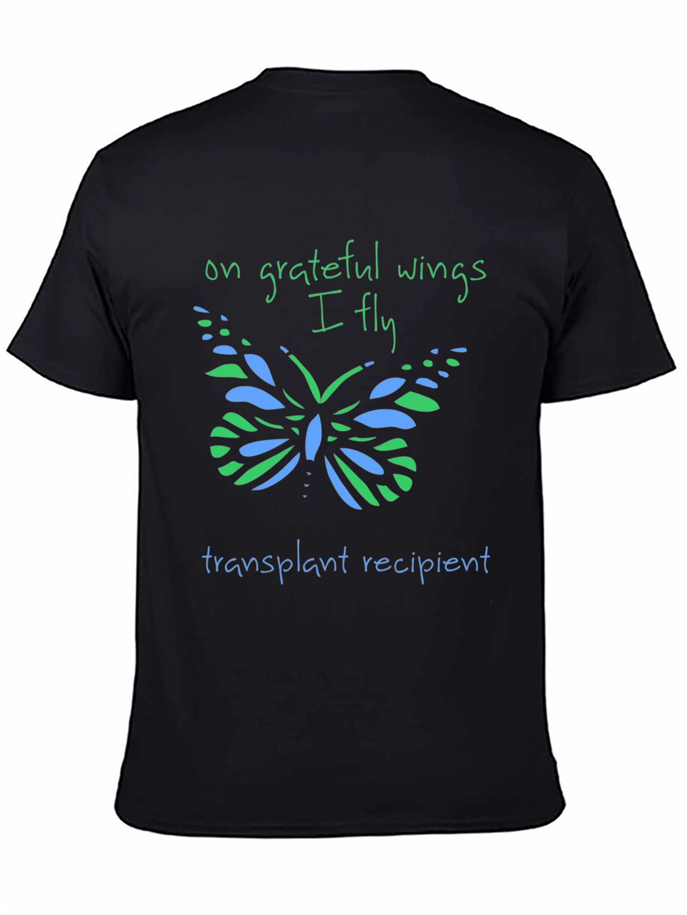 Grateful Wings Transplant Recipient T-Shirt