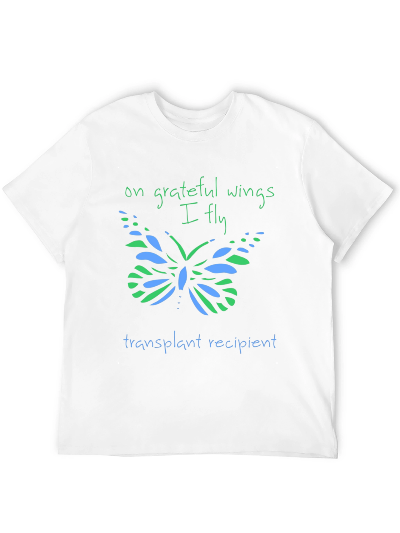 Grateful Wings Transplant Recipient T-Shirt