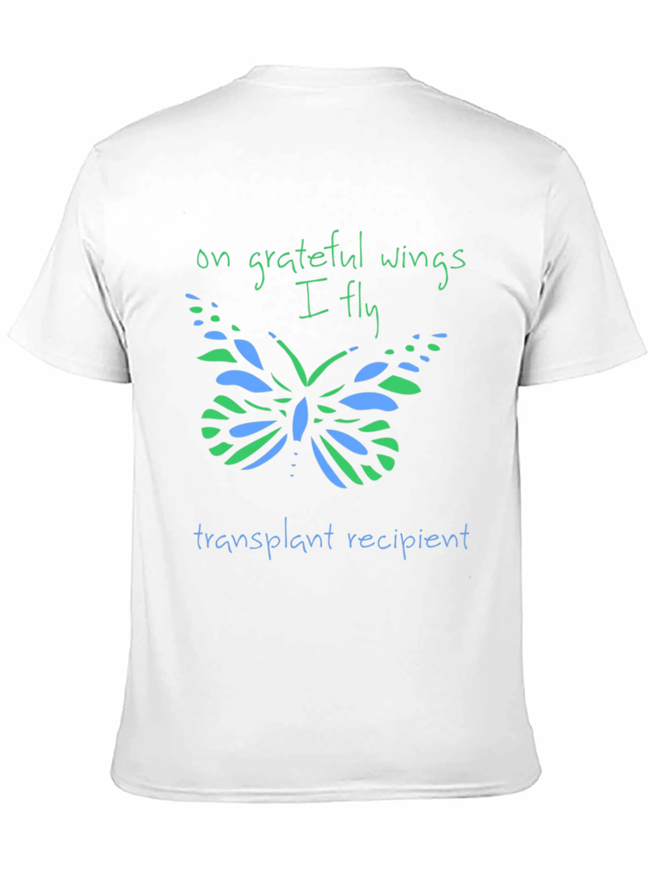 Grateful Wings Transplant Recipient T-Shirt