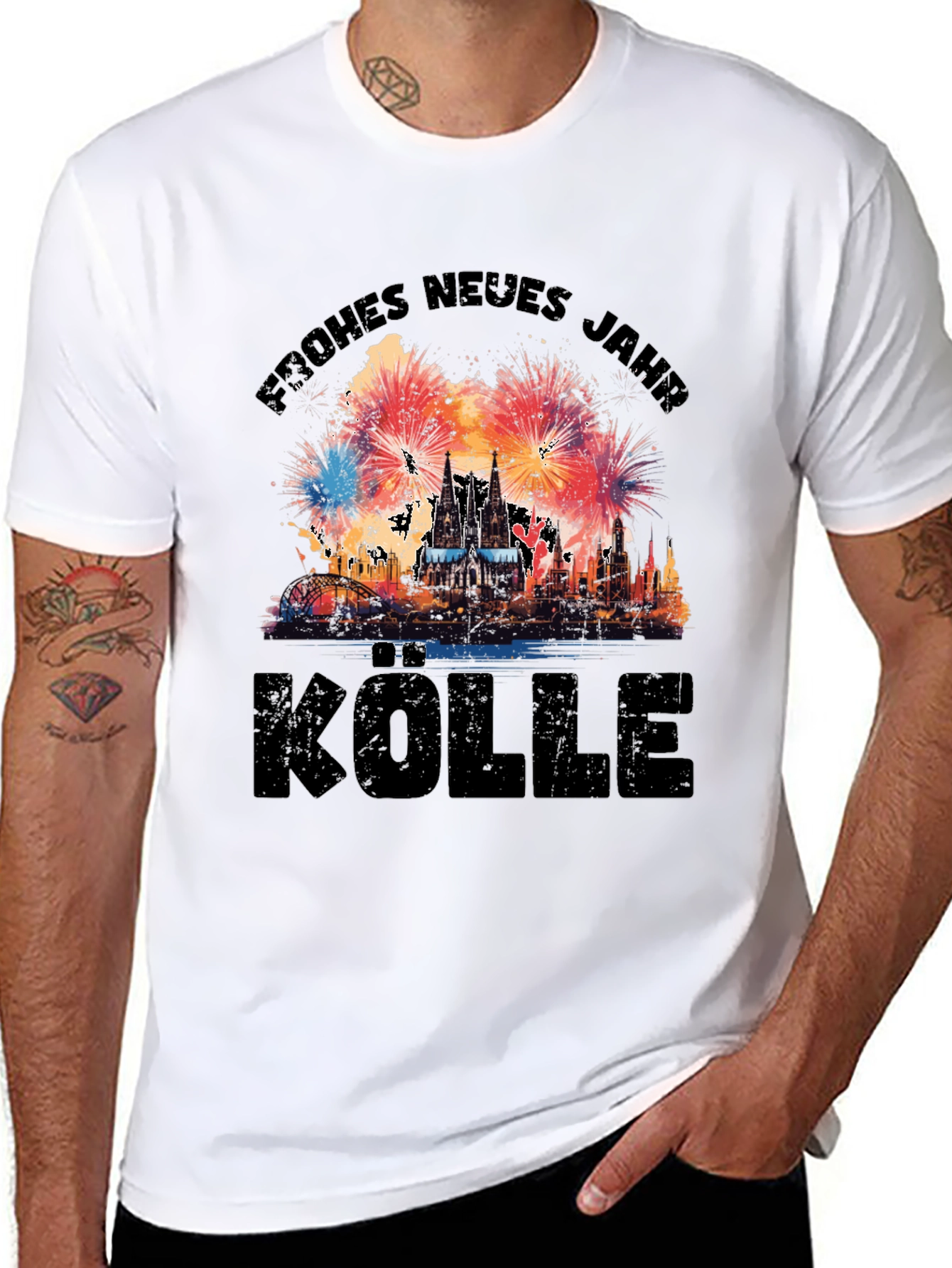 Frohes Neues Jahr Kölle T-Shirt