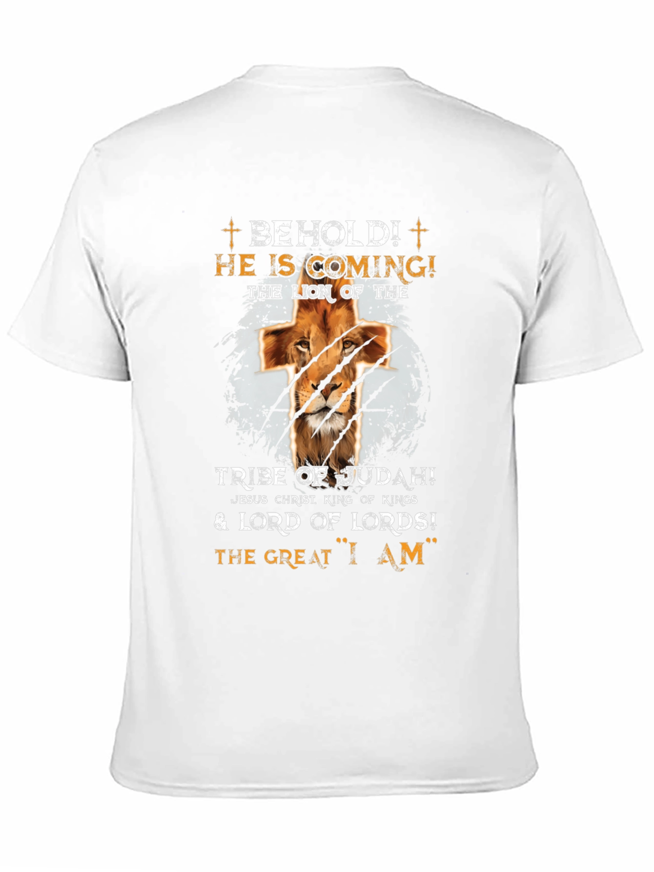 Behold! He Is Coming! Lion of Judah Graphic T-Shirt