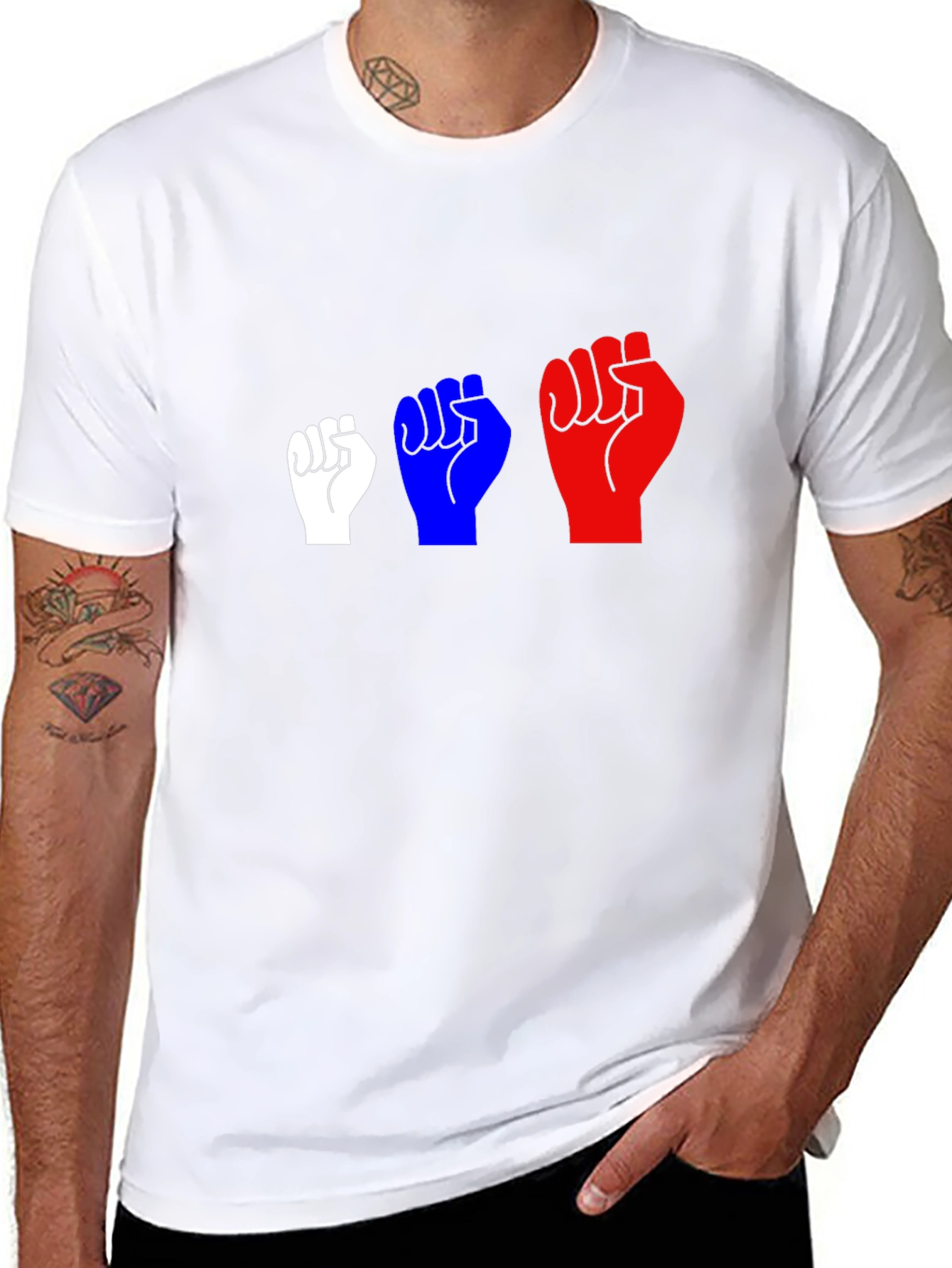Graphic Tee - Raised Fist Design
