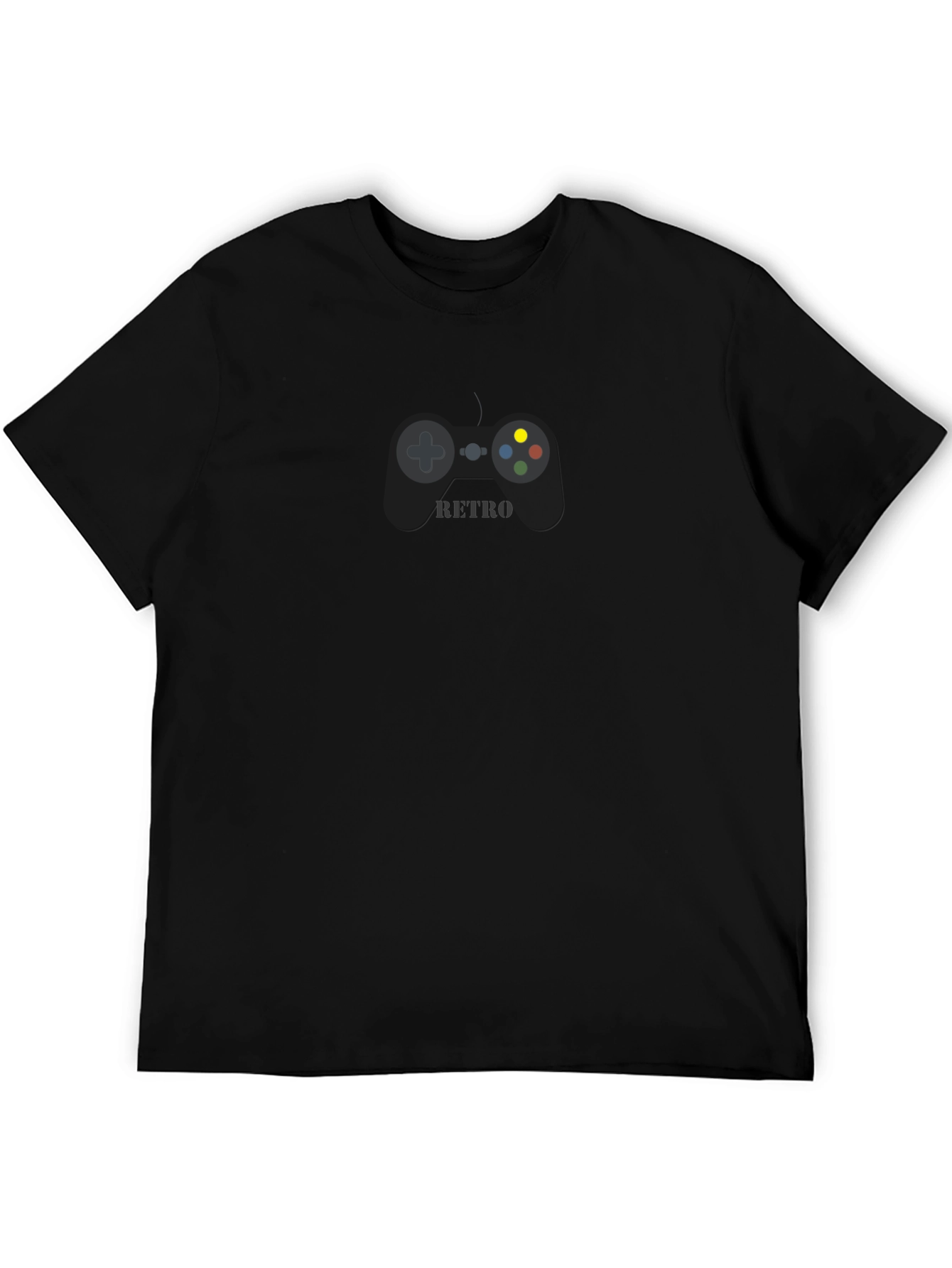 Retro Gaming T-Shirt - Black