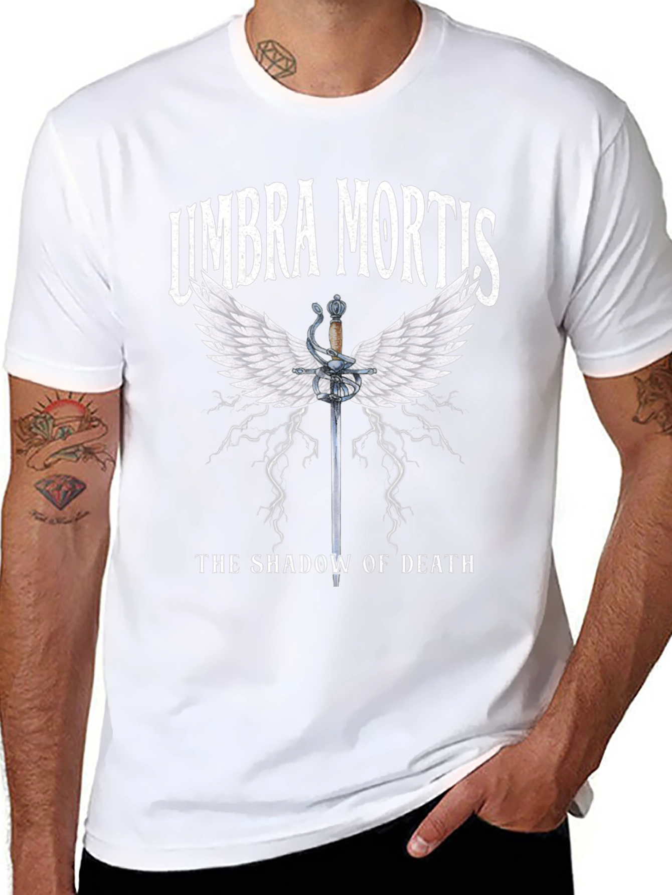 Umbra Mortis T-Shirt: Shadow of Death Graphic Tee