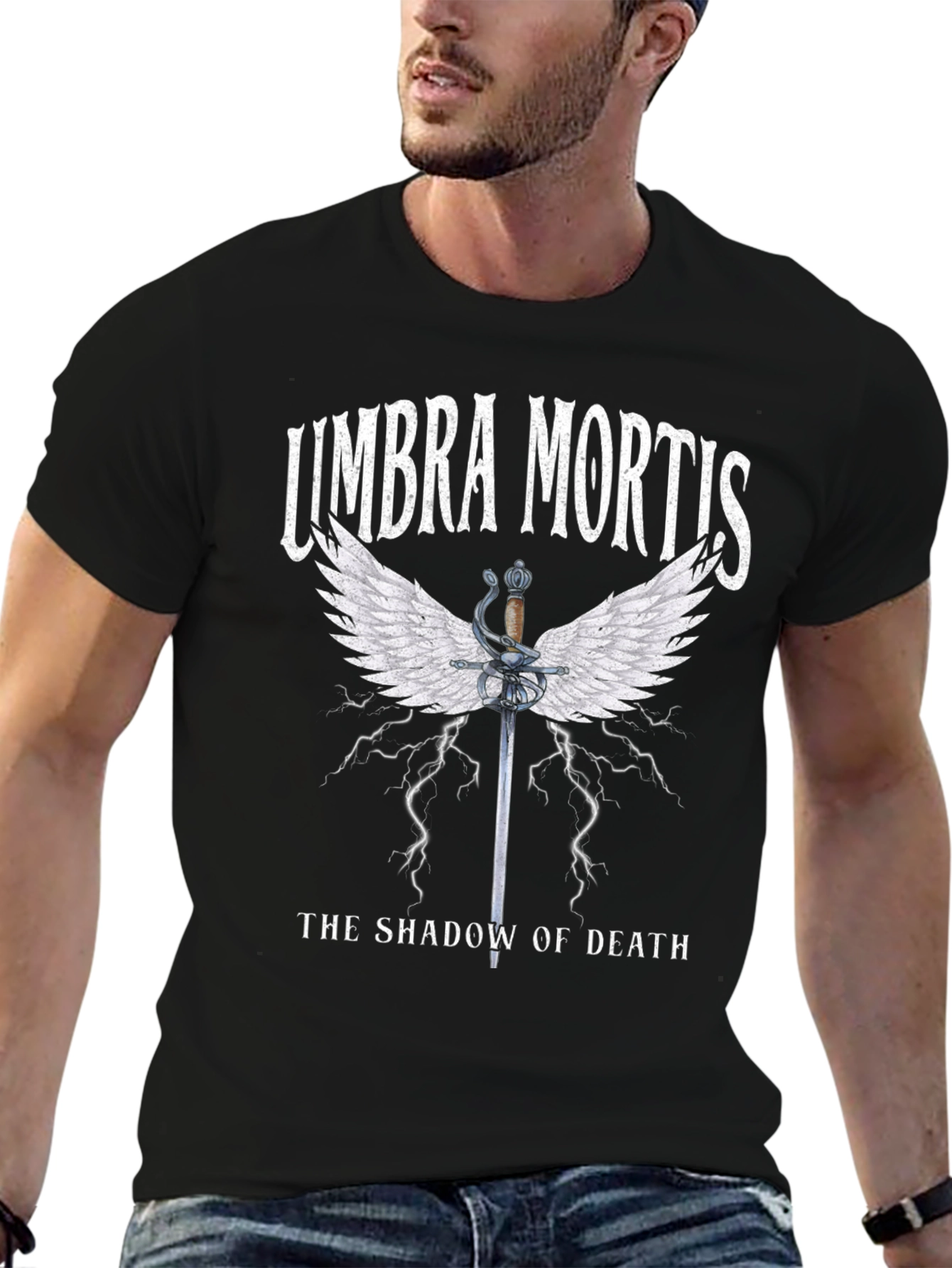 Umbra Mortis T-Shirt: Shadow of Death Graphic Tee