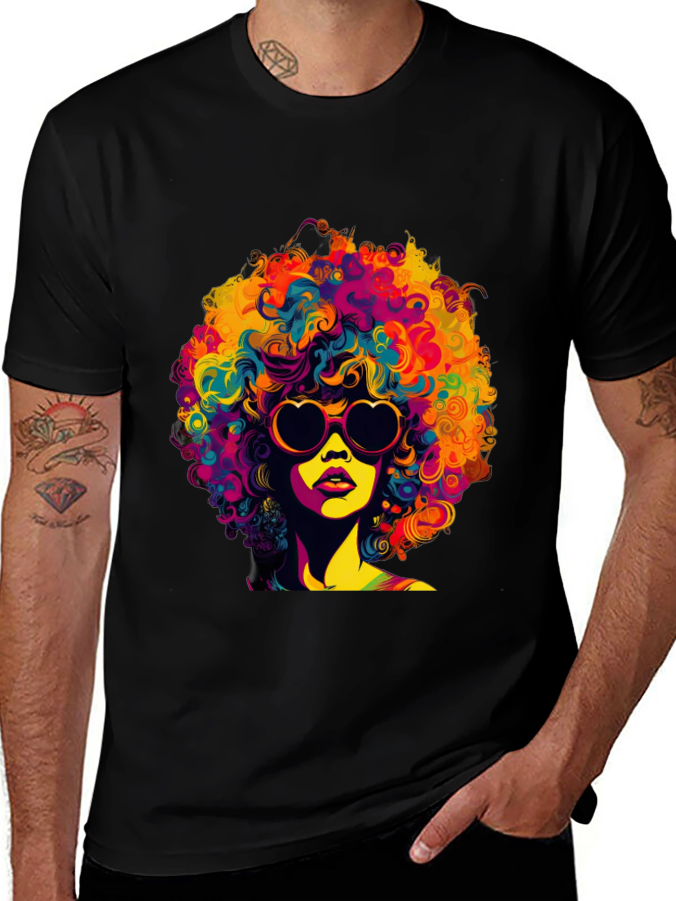 Afro Queen Graphic Tee
