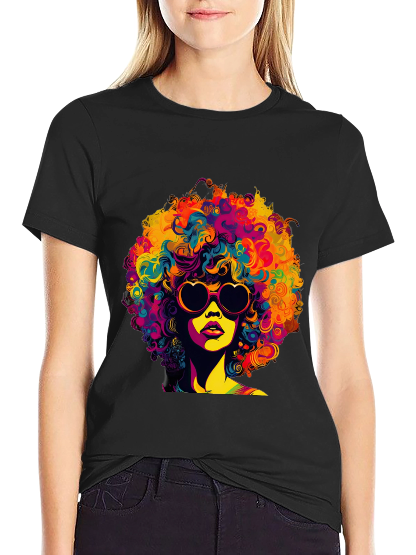 Afro Queen Graphic Tee