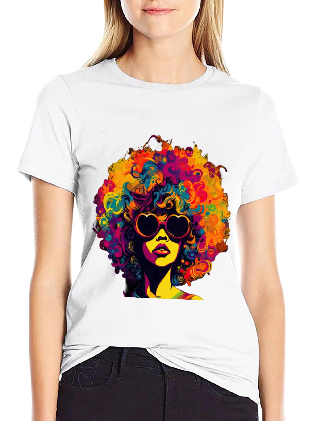 Afro Queen Graphic Tee