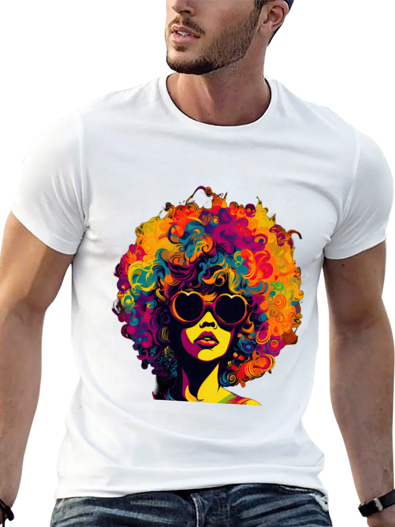 Afro Queen Graphic Tee