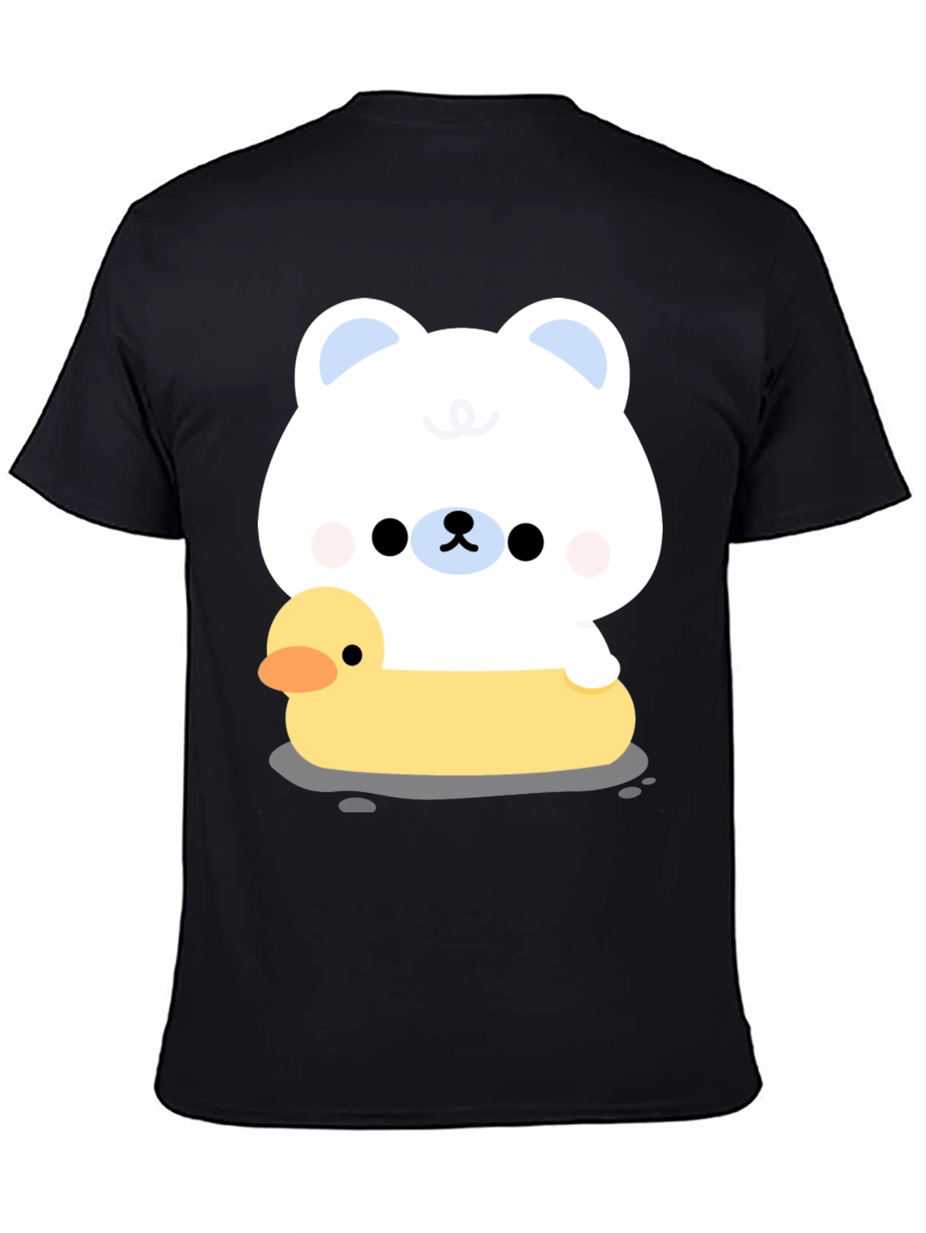 Cute Bear & Duck Cartoon T-Shirt