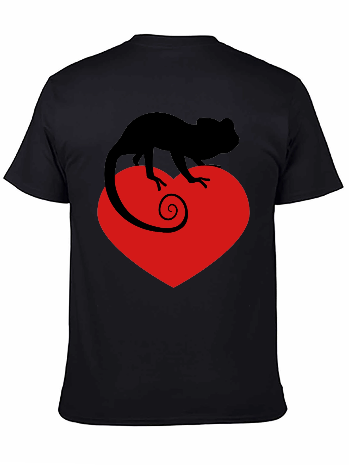 Chameleon Heart Graphic Tee - Love Reptiles!