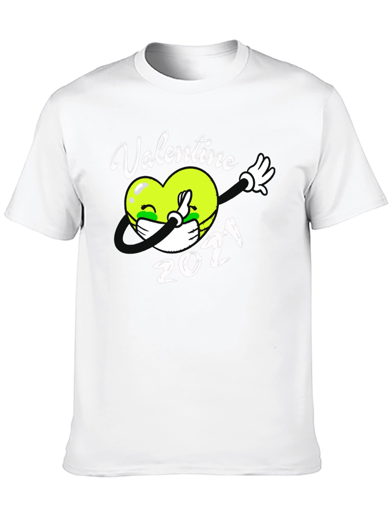 Valentine 2021 T-Shirt Black